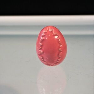 Vintage Ceramic Pink Easter Egg Holliday Decoration